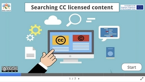 Searching CC licensed content